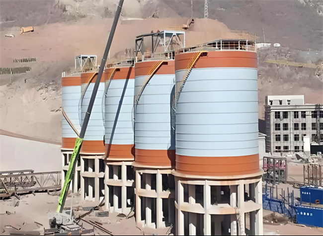 莆田高架钢板仓